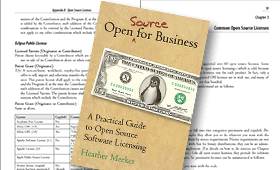 Open Source for Business.  Author Heather Meeker